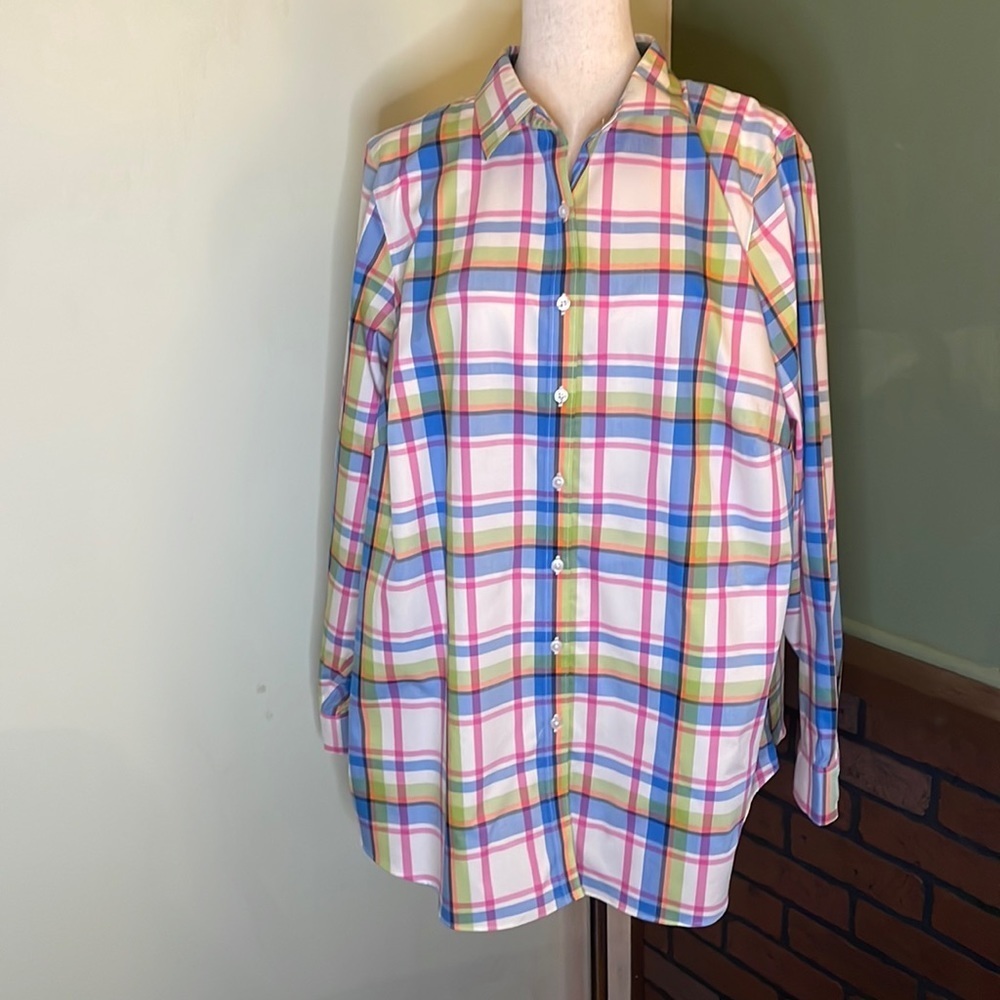 20W Lands End Blouse C05 6252